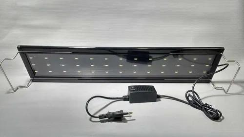 Luminária Led Bca/azul Aquário Suporte 60/80 Bivolt Siso