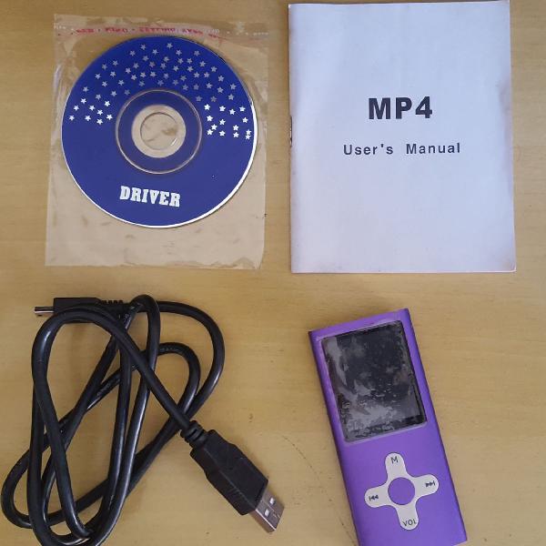 MP4 Player Slim Pro teste 1GB/FM