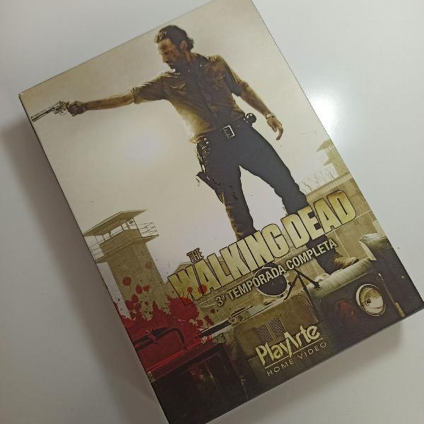 The Walking Dead Box 3 Temporada com 5 discos