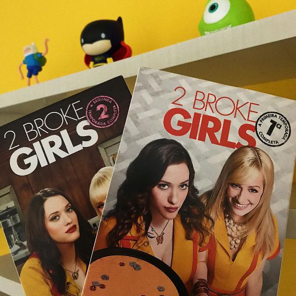 box 2 broke girls 1 e 2 temporada