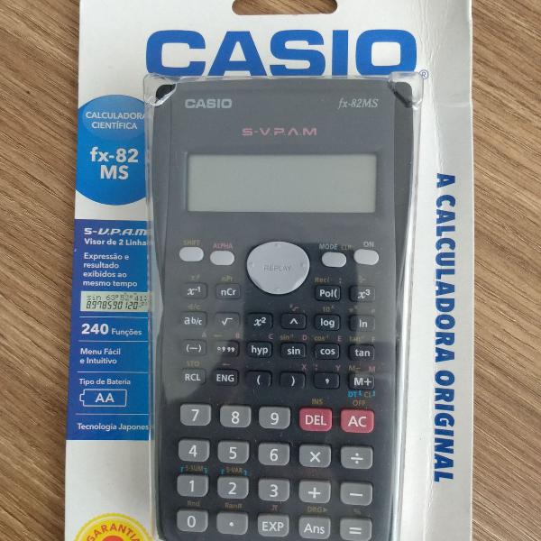 calculadora científica casio fx-82ms 240 funções