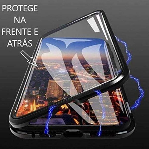 capa magnetica vidro frente e atrás apple iphone 8 plus