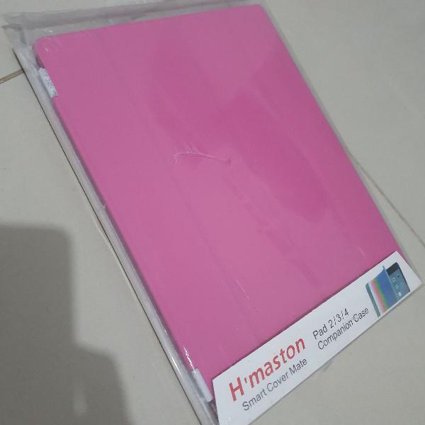 case para iPad 2/3/4 rosa