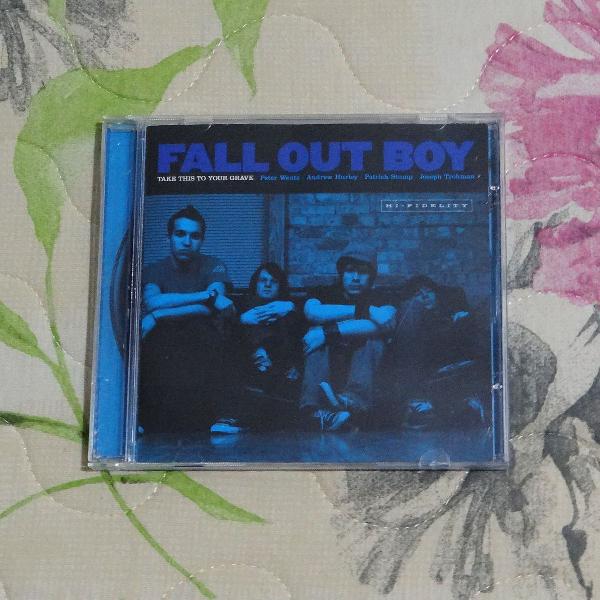 cd fall out boy - take this to your grave