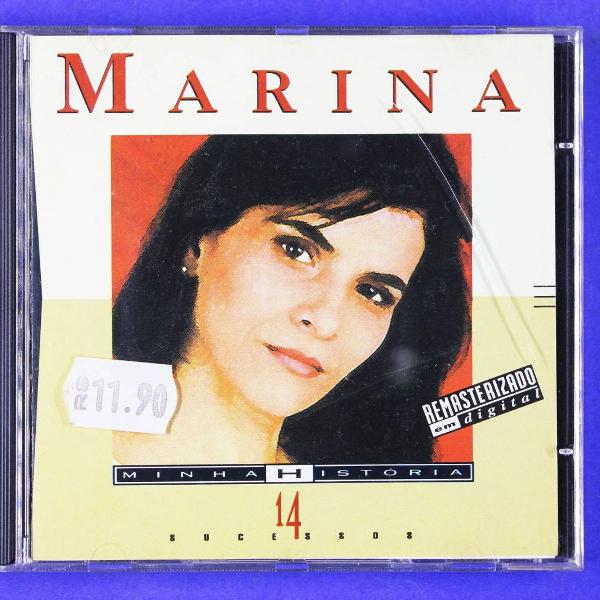 cd . marina . minha história . remasterizado em digital