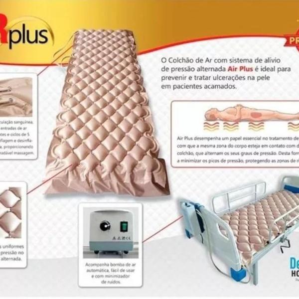 colchão pressão alternada airplus 110v