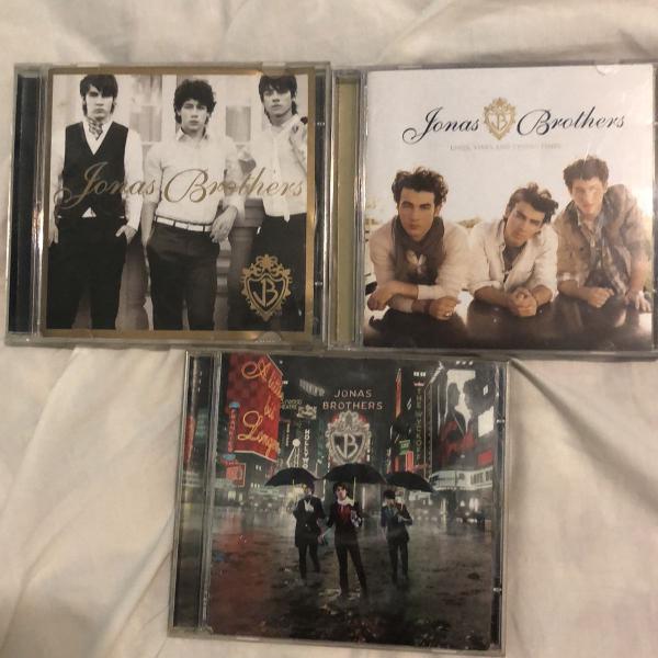 coleção cds jonas brothers