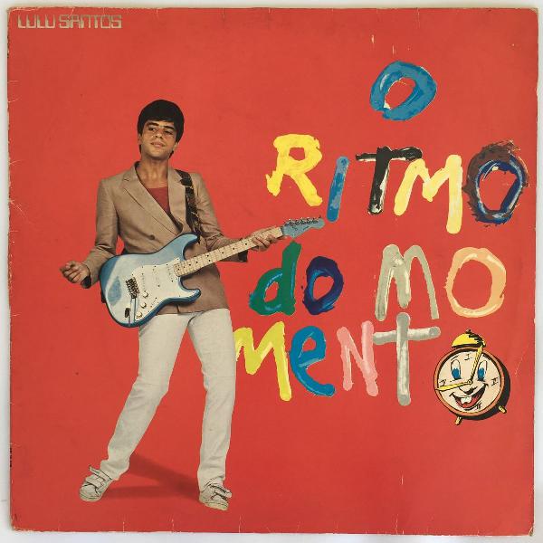 disco vinil lp lulu santos - o ritmo do momento, com encarte