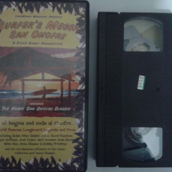 fita vhs original surf - surfer's mecca san onofre