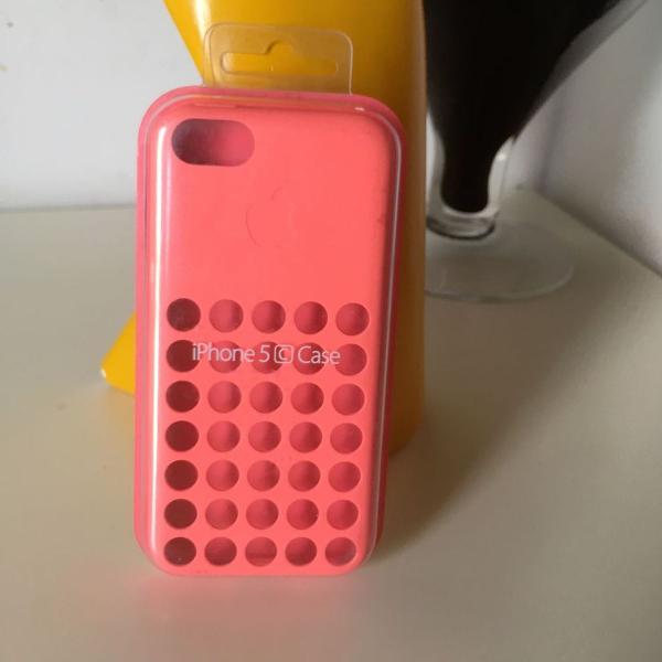 iphone 5c apple case silicone rosa