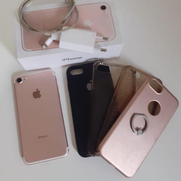 iphone 7 32gb ouro rose