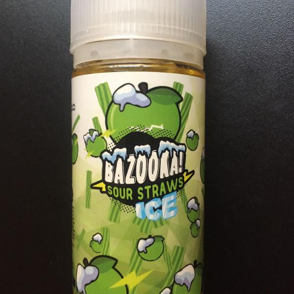 juice bazooka ice sour straws 200ml - envio rápido