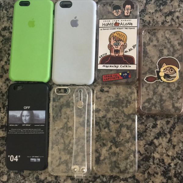 kit capinhas iphone 6/6s