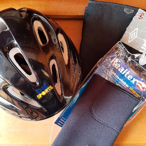kit de proteção para ciclistas