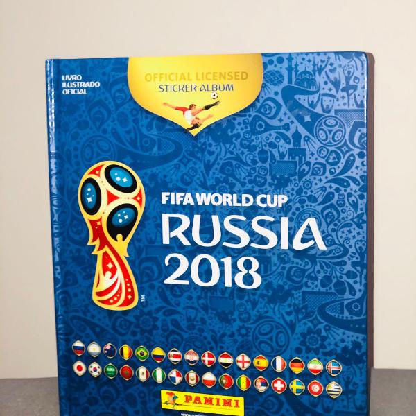 lbum capa dura rússia 2018 completo