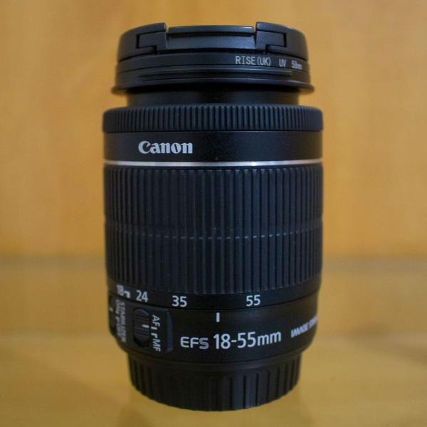 lente canon ef-s 18-55mm f/3.5-5.6 is stm