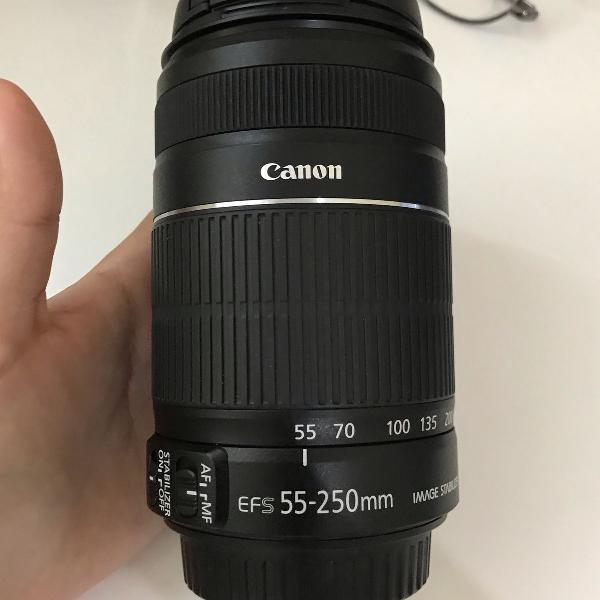 lente canon ef-s 55-250mm f/4-5.6 is ii