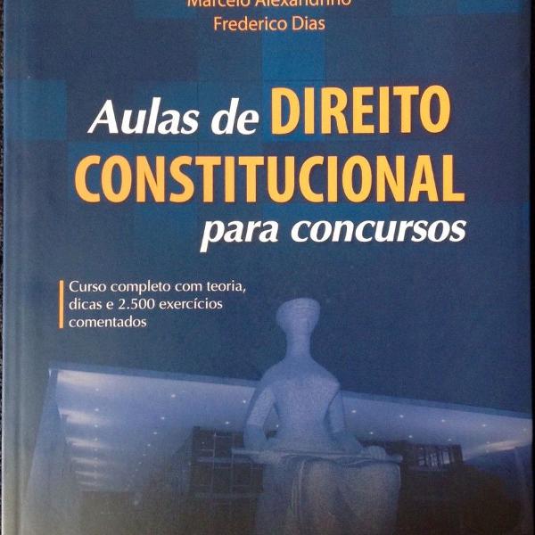 livro aulas de direito constitucional para concursos