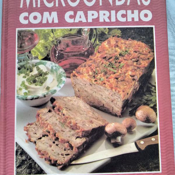 livro culinária microondas