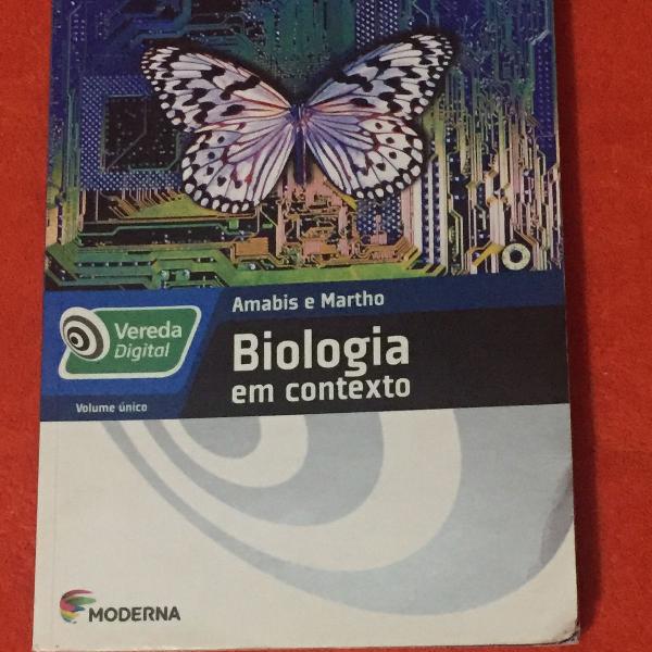 livro de biologia vereda digital