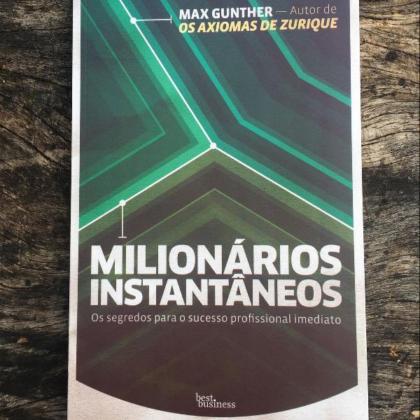 livro milionários instantâneos