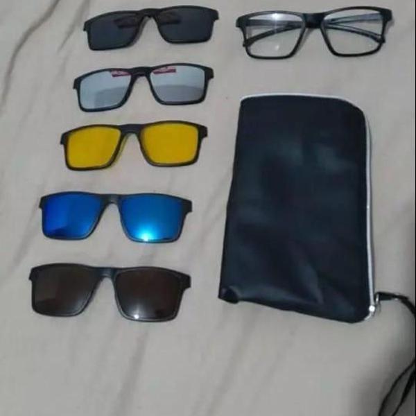 oculos de sol polarizado 5 lentes