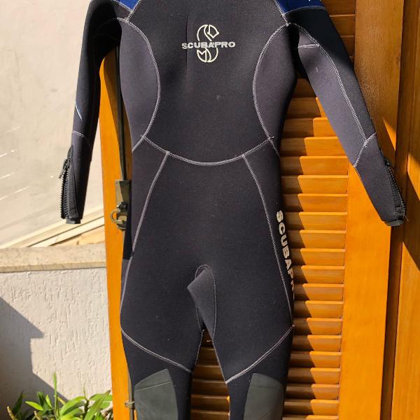 roupa de mergulho 5mm feminina scuba pro