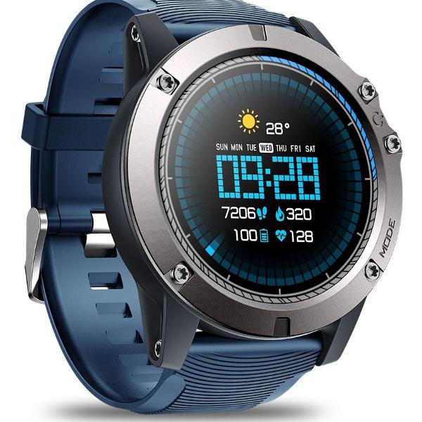 smartwatch zeblaze vibe 3 pro azul - envio imediato