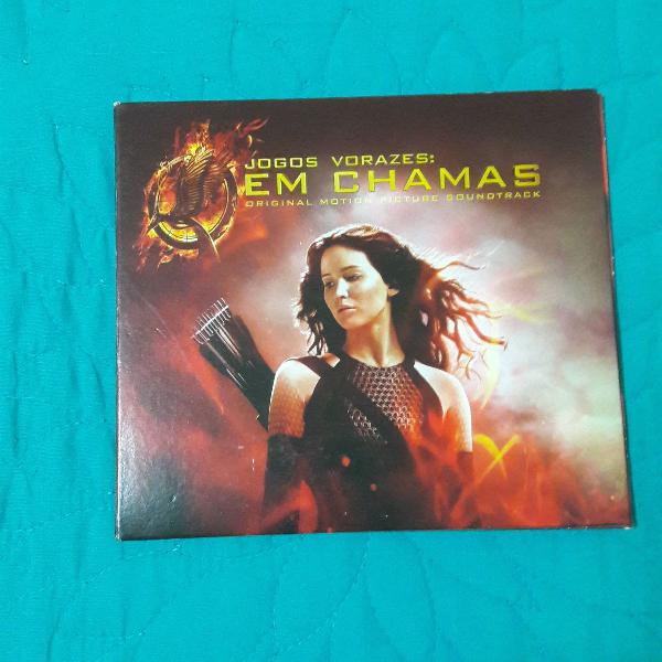 trilha sonora jogos vorazes: em chamas (cd original)