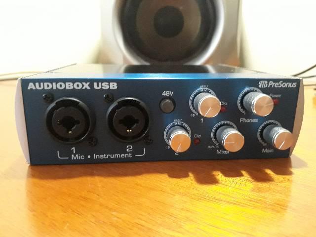 Interface de audio Presonus Audiobox usb