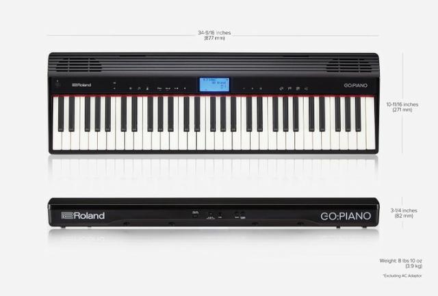 Roland Teclado Go Piano Go61P Produto Novo Loja Fisica