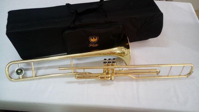 Trombone Longo de pisto Sib - Jahnke - NOVO - Parcelo 6x no