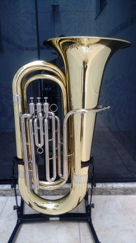 Tuba 4/4 Hoyden HTB-25l Sib - Personalizada - Aceito trocas