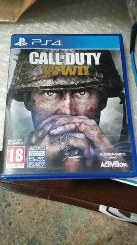 Call of Duty WW2 Ps4 Inglês Mídia nova