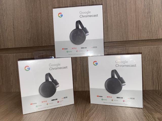 Chromecast 3 lacrado, SUPER PROMOÇÃO!