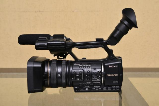 Filmadora Sony Hxr NX5, Ideal para transmissão ao vivo