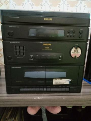 Som Philips As 325 + Discos