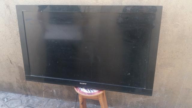 Tv Lcd Sony Bravia 40 polegadas -> Com Defeito Na Tela ->