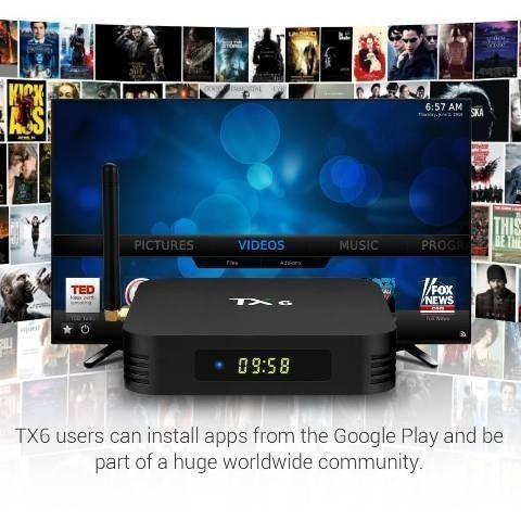 Tvbox Tânix Tx-6 Profissional Cortex A53 Mali-T720 Entrega