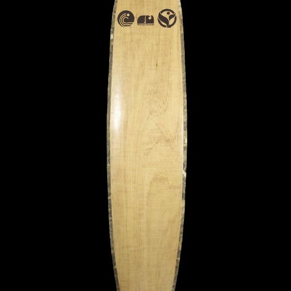 prancha surf longboard de madeira oca