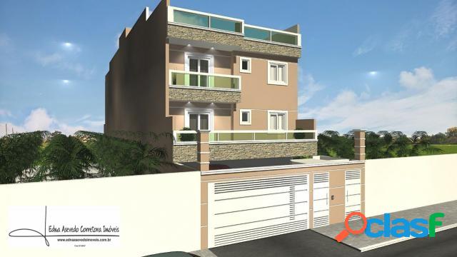 APARTAMENTO S/COND.EM CONST. 2 DORMS.1 SUÍTE - 1