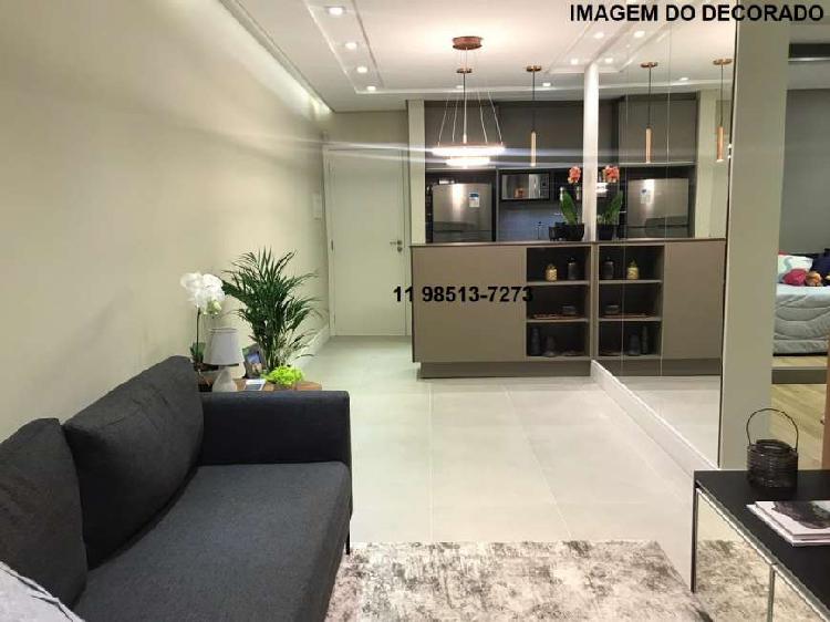 Apartamento Lançamento 52m², 2 quartos, sacada grill e 1