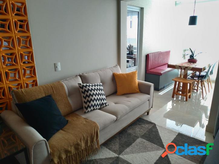 Apartamento de 2 dormitórios (uma suíte) - Res. Terrazzo