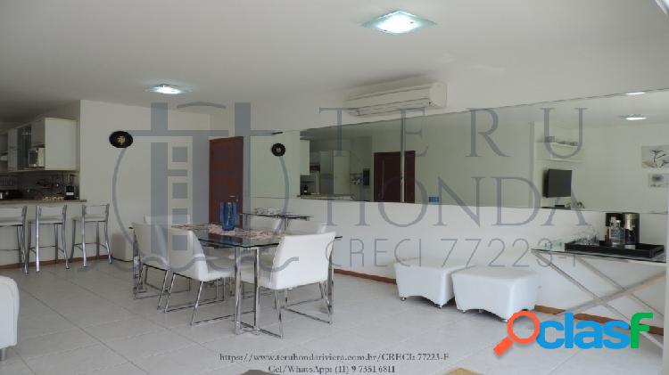 Apartamento de 3 dormitórios, claro e espaçoso, 135m².