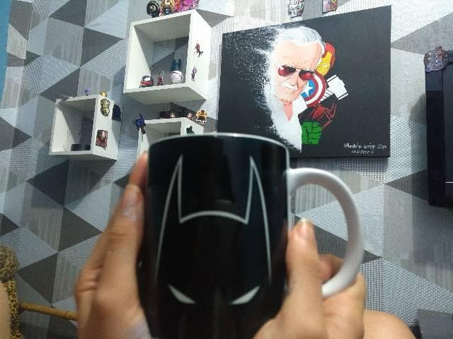 Caneca Batman +placa