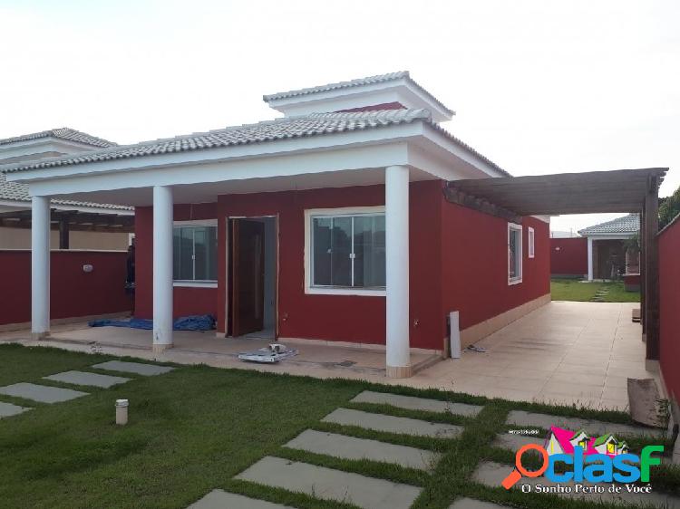 Casa Lindíssima a Venda, 3 Dormitórios em Itaipuaçú!