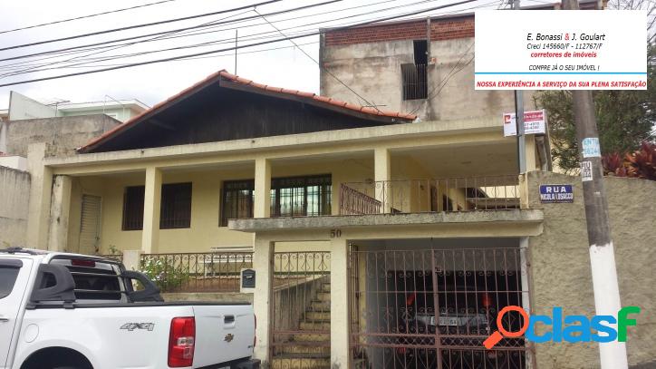 Casa Térrea com 3 quartos e Edicula em interlagos