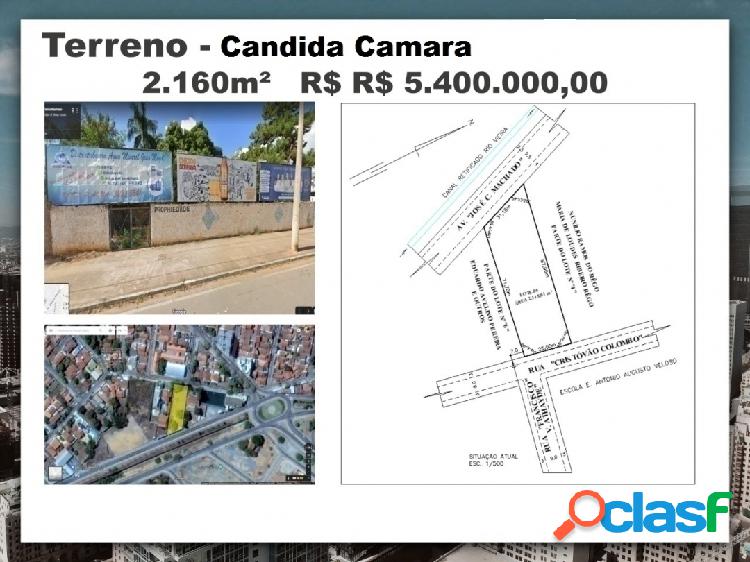 Cândida Camara|Vendo terreno de 2.160m²,perfeito pra