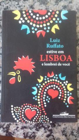 Livro Estive em Lisboa e Lembrei de Você, Luiz Ruffato.