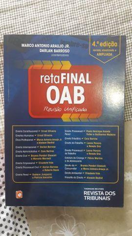 Livro Reta Final OAB: Revisão Unificada